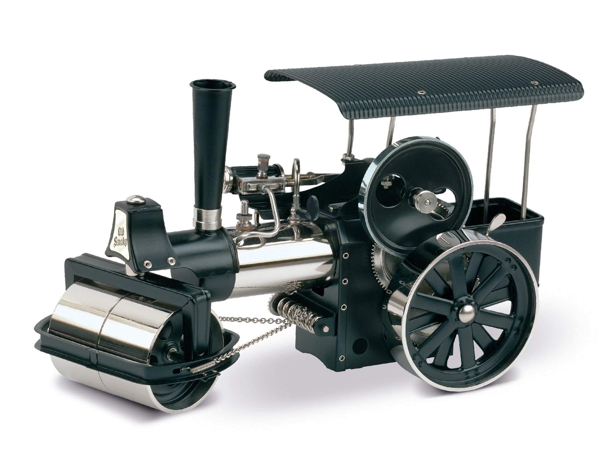 Dampfwalze Old Smoky  D368 (schwarz/ nickel)