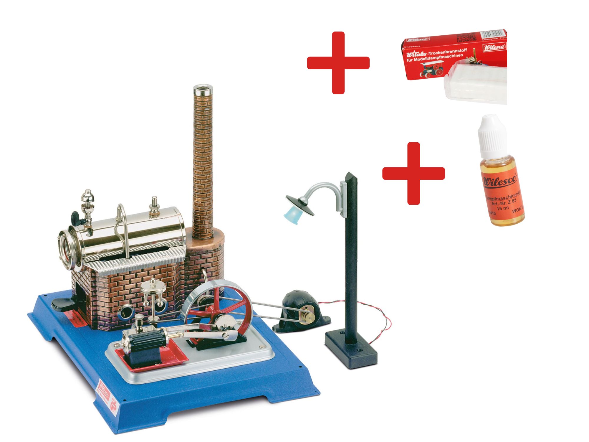 Einsteigerset Dampfmaschine D105